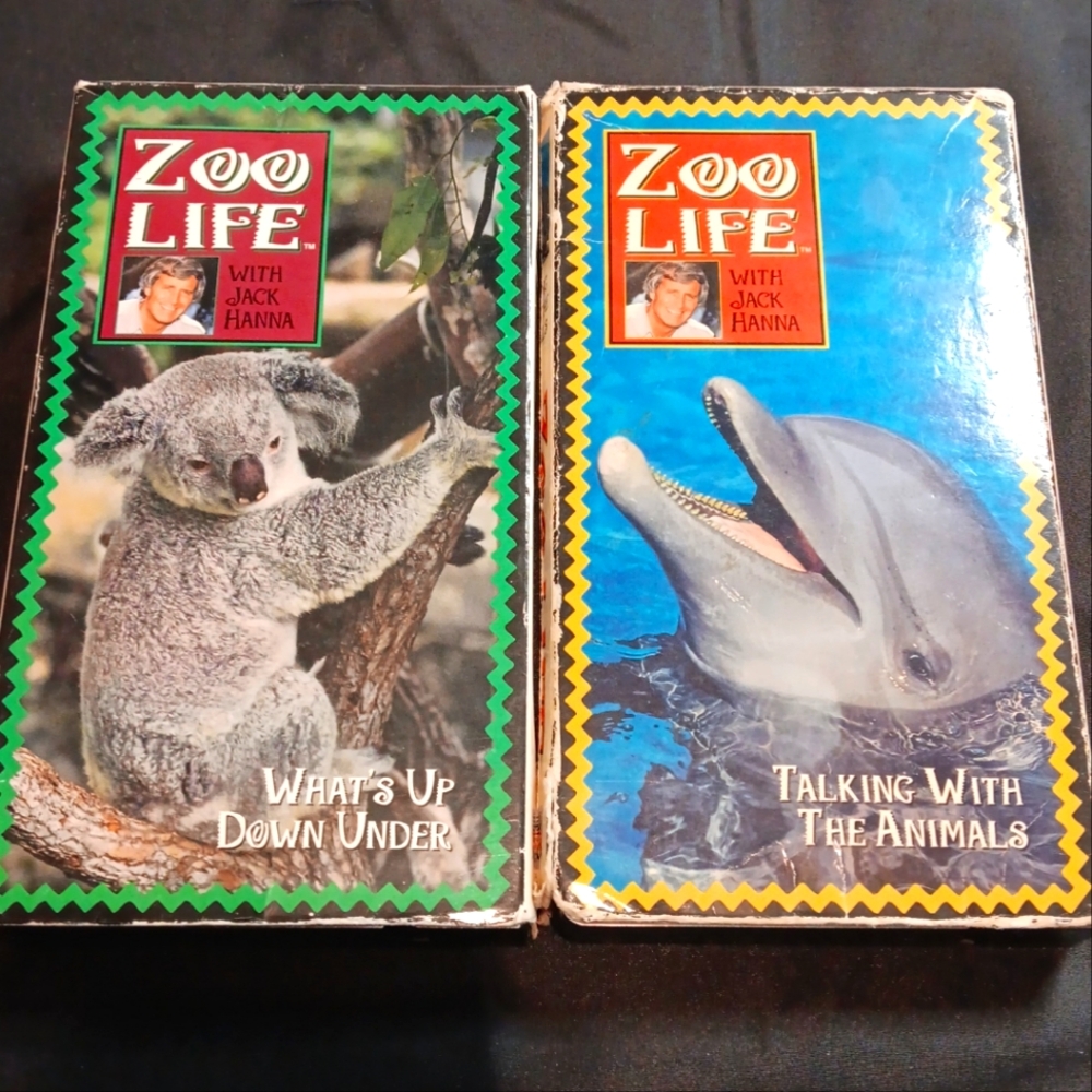 2 Zoo Life VHS Tapes